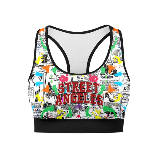 STREET ANGELES - Premium Sports Bra For Girls & Women