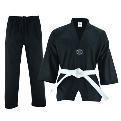 Jaguar 2022 - Regular Taekwondo Gi Uniform Set 8oz Ultra Light TKD Suit With Belt For Kids Adults Unisex