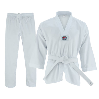 Jaguar 2022 - Regular Taekwondo Gi Uniform Set 8oz Ultra Light TKD Suit With Belt For Kids Adults Unisex