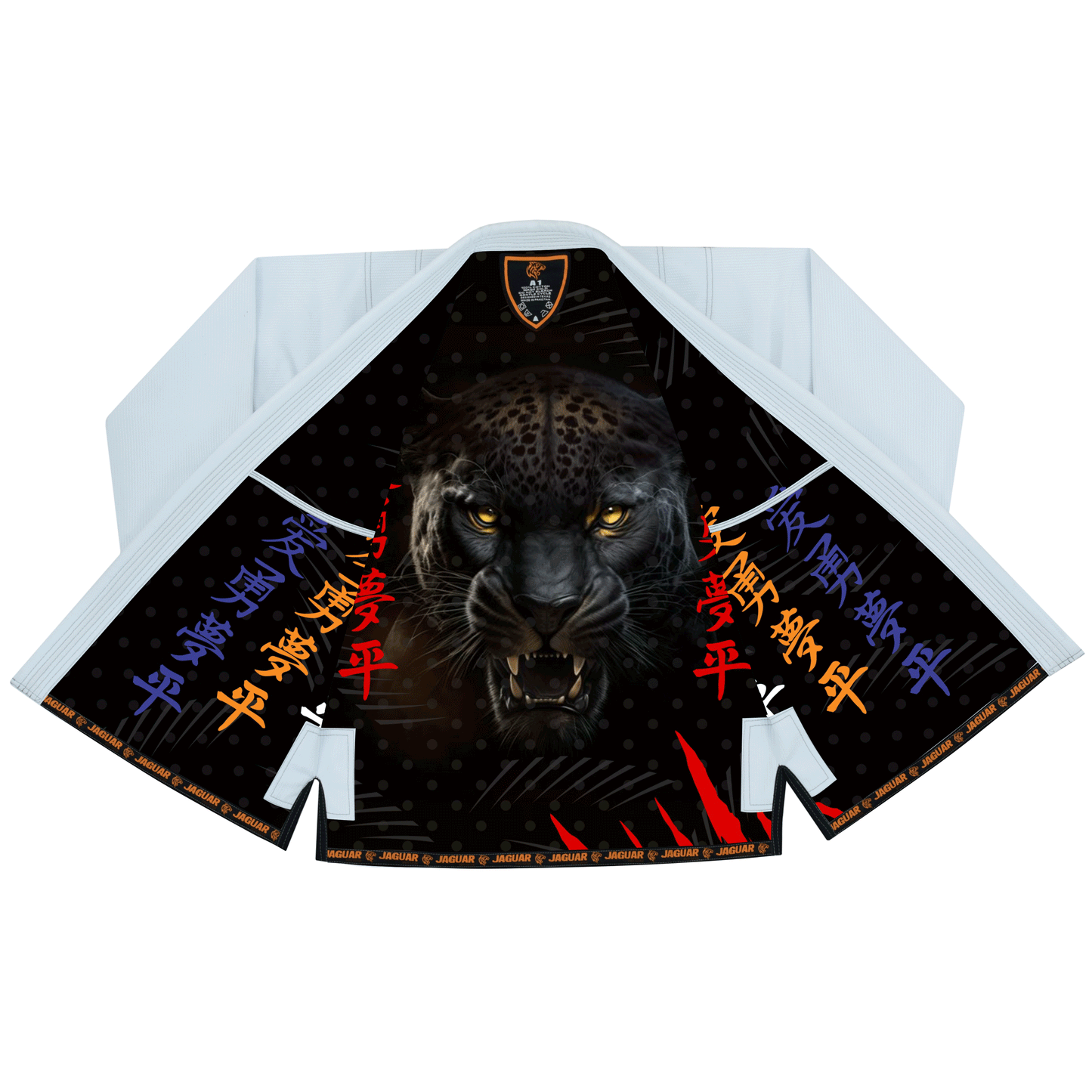 Jaguar Pro Gear - Angry Panther Inner Sublimated - Pro Brazilian Jiu Jitsu Kimono Gi Uniform Unisex