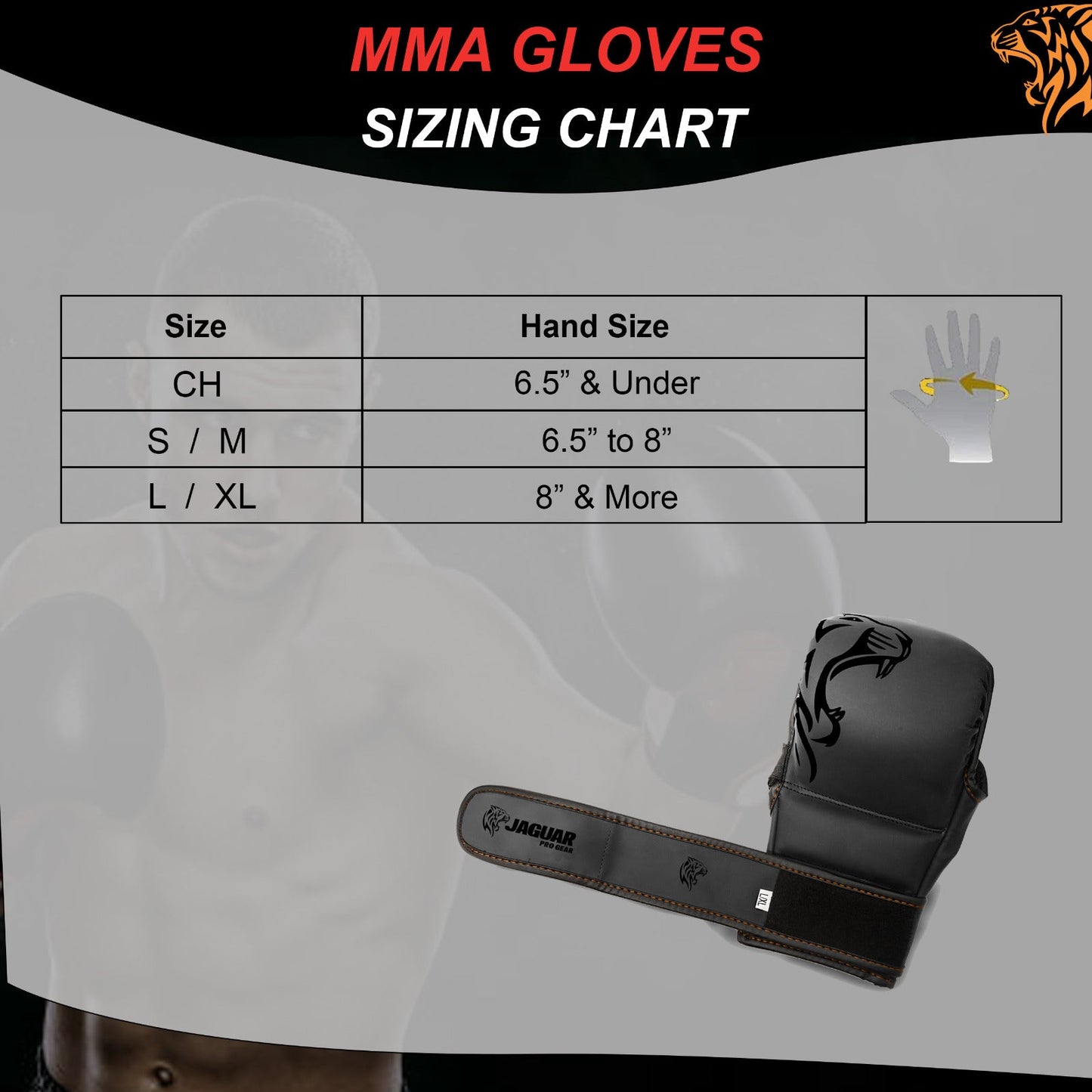 Custom Name & Logo - MMA Sparring Shooter Gloves For Boxing MMA Muay Thai - Training & Bag Work