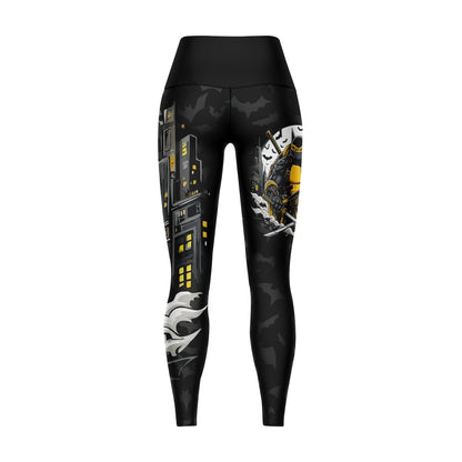 TURTLE BATMAN - Premium Compression Pant Unisex Workout Yoga And Casual