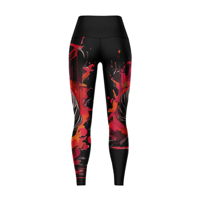 JIUJITSU IS MY TRIBE - Premium Compression Pant Unisex Workout Yoga And Casual