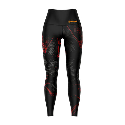 THE WOLF - Premium Compression Pant Unisex Workout Yoga And Casual