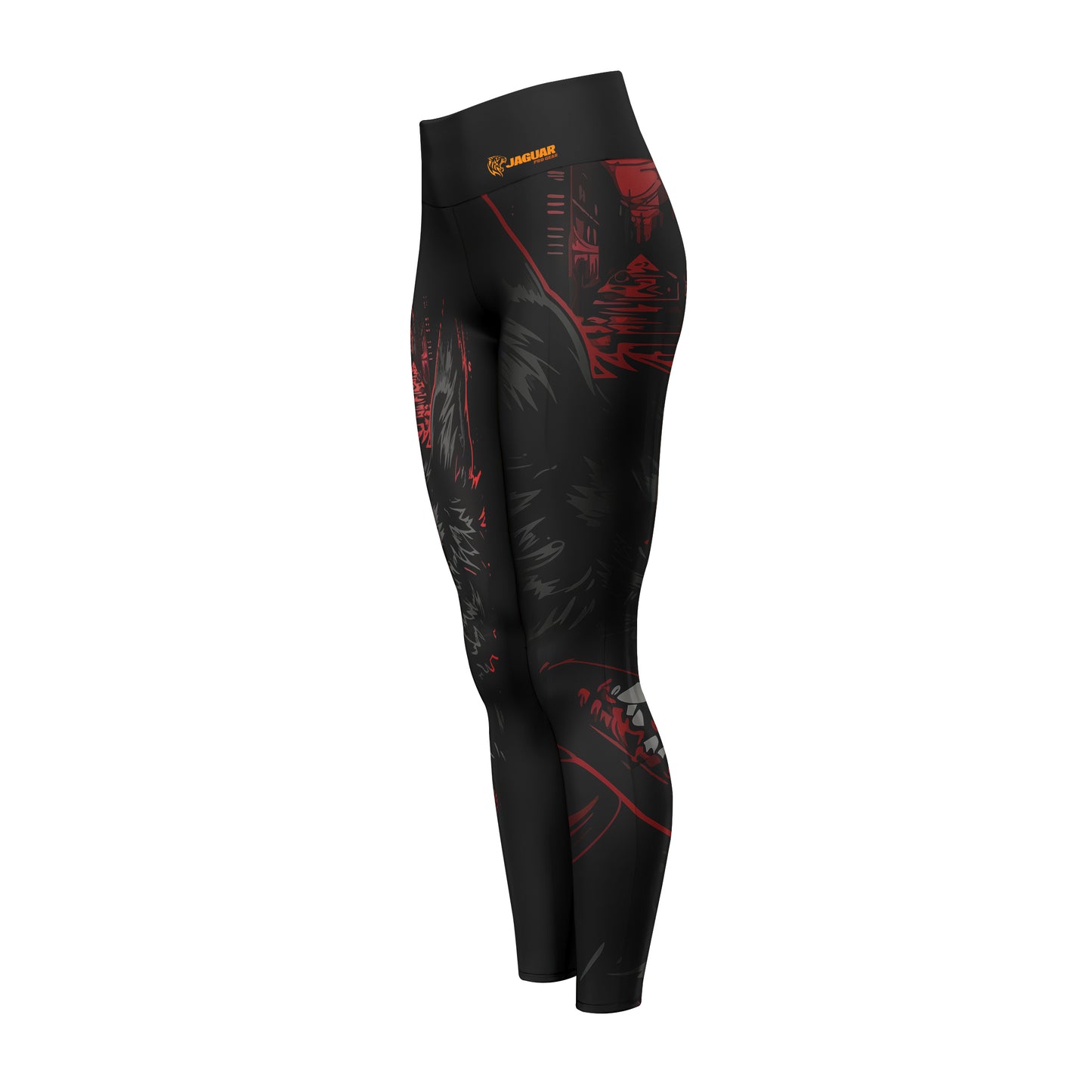 THE WOLF - Premium Compression Pant Unisex Workout Yoga And Casual