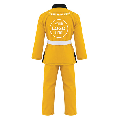 Jaguar Pro Gear Royal Series - Custom Name and Logo – Antique Color Brazilian Jiu-Jitsu BJJ Gi