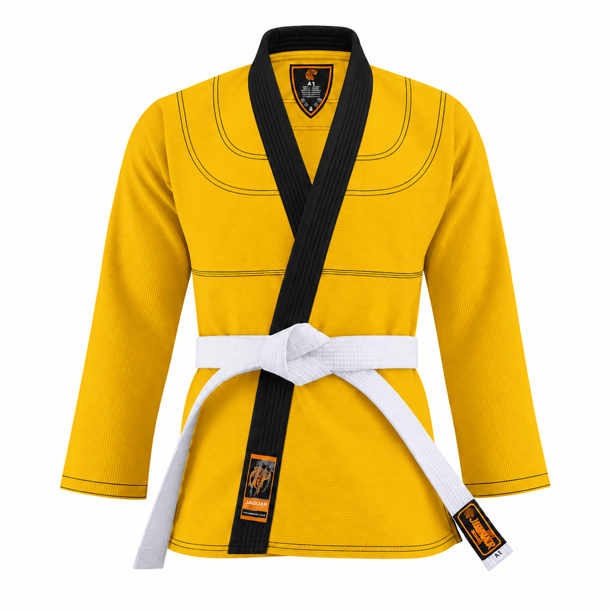 Jaguar Pro Gear Royal Series – Antique Yellow Color Brazilian Jiu-Jitsu BJJ Gi