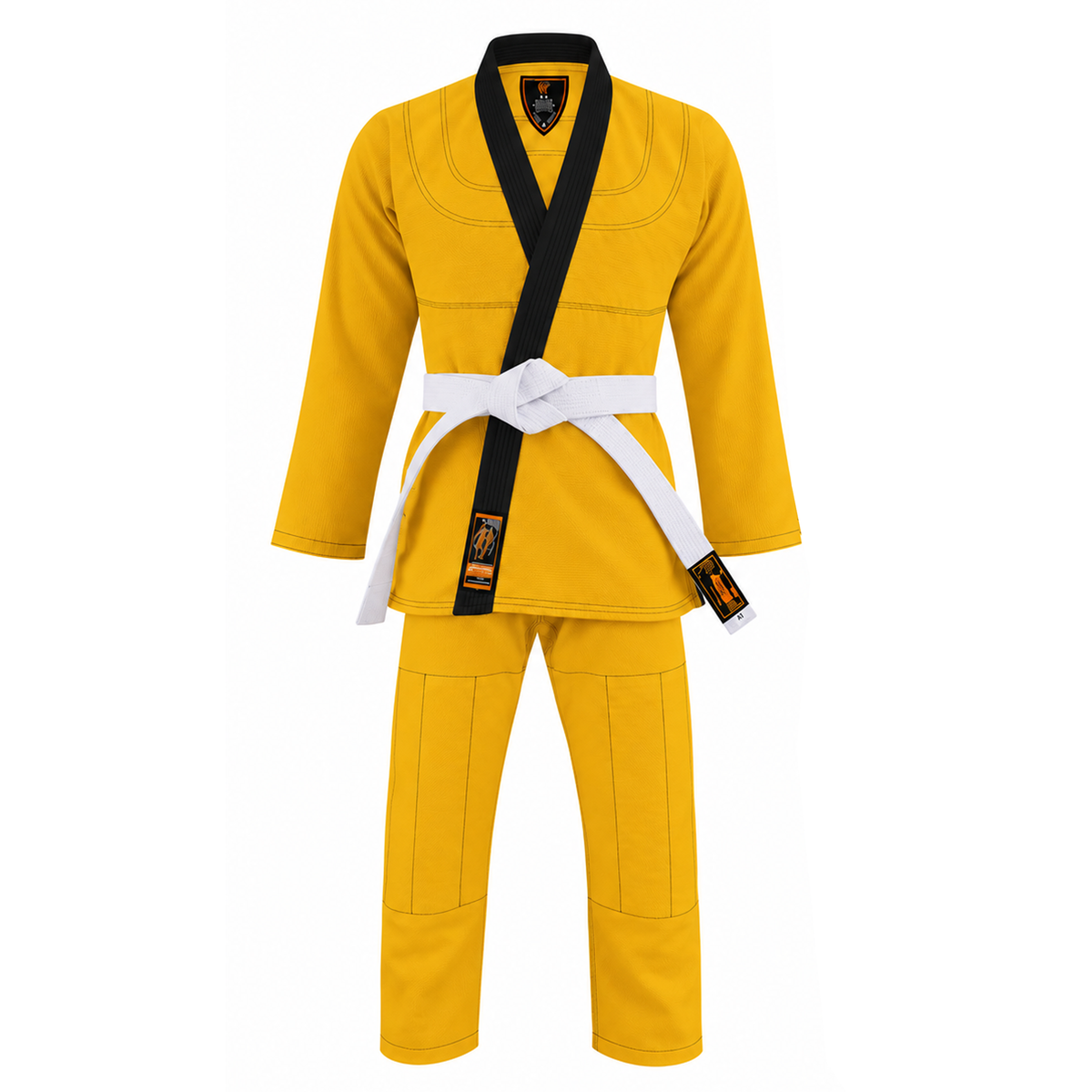 Jaguar Pro Gear Royal Series – Antique Yellow Color Brazilian Jiu-Jitsu BJJ Gi