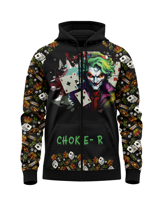 Jaguar Pro Gear –Choke-R Zip Up Sublimated 3D Animation Hoodie | Unisex Kids & Adults