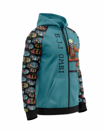 Jaguar Pro Gear – BJJ OMBI Zip Up Sublimated 3D Animation Hoodie | Unisex Kids & Adults