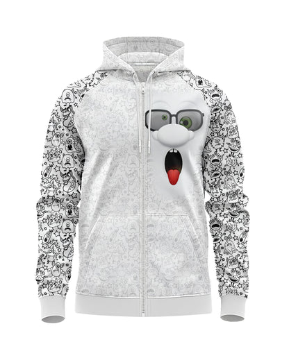 Jaguar Pro Gear – Goofi Grappler Zip up Sublimated 3D Animation Hoodie | Unisex Kids & Adults