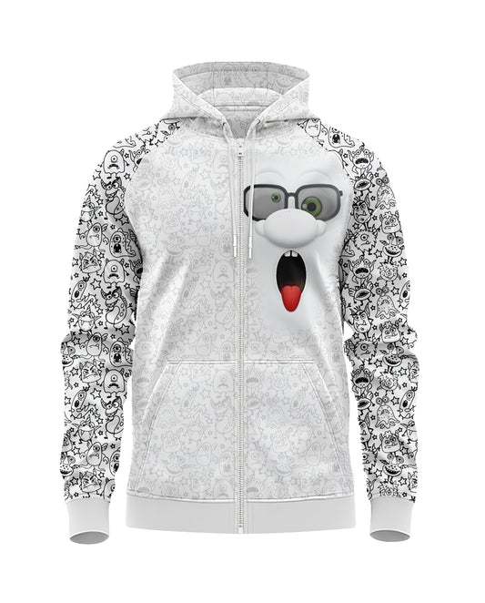 Jaguar Pro Gear – Goofi Grappler Zip up Sublimated 3D Animation Hoodie | Unisex Kids & Adults