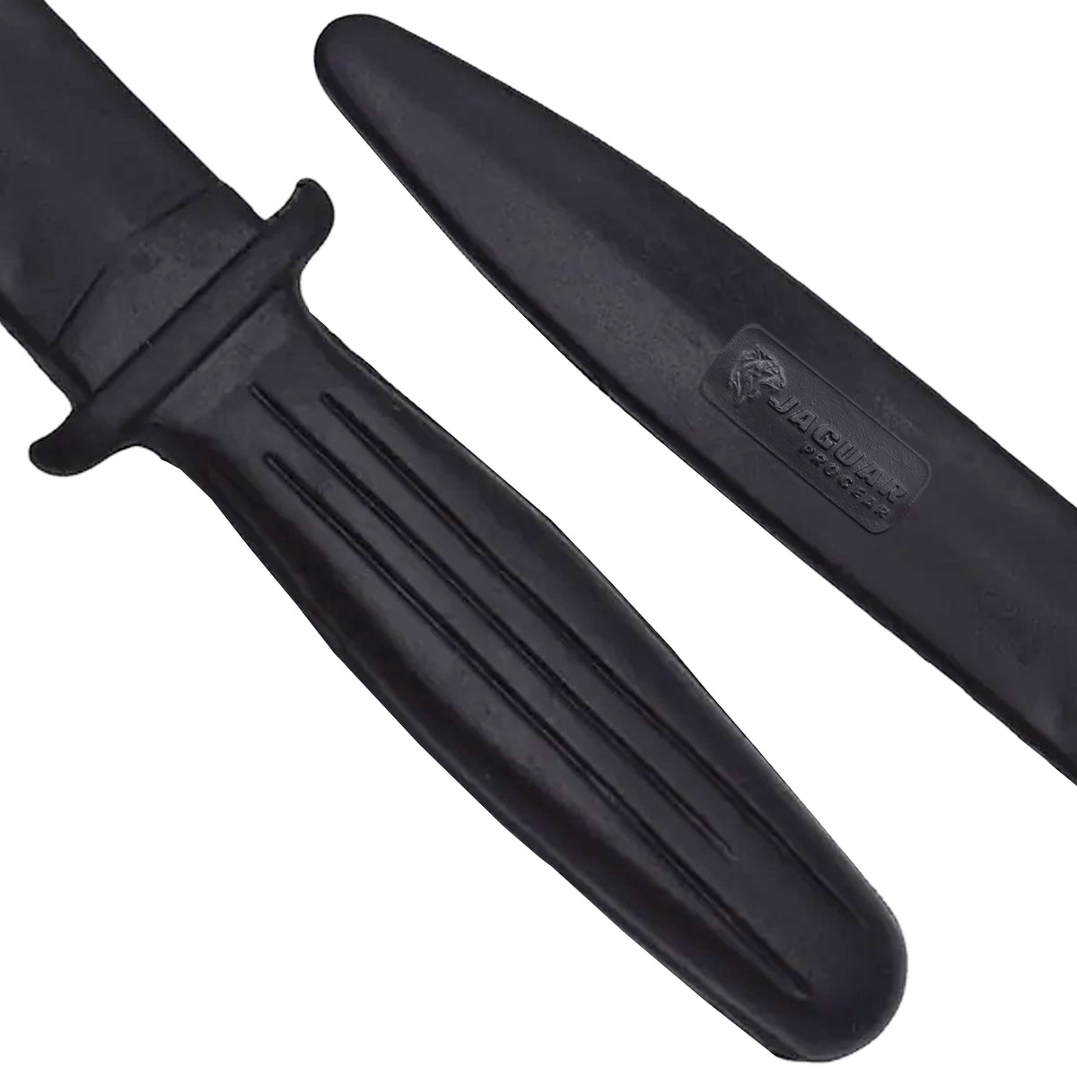 Reprorubber Two Knife JAGUAR PRO GEAR - Flexible Hard Plastic Rubber Knife - Training Dummy