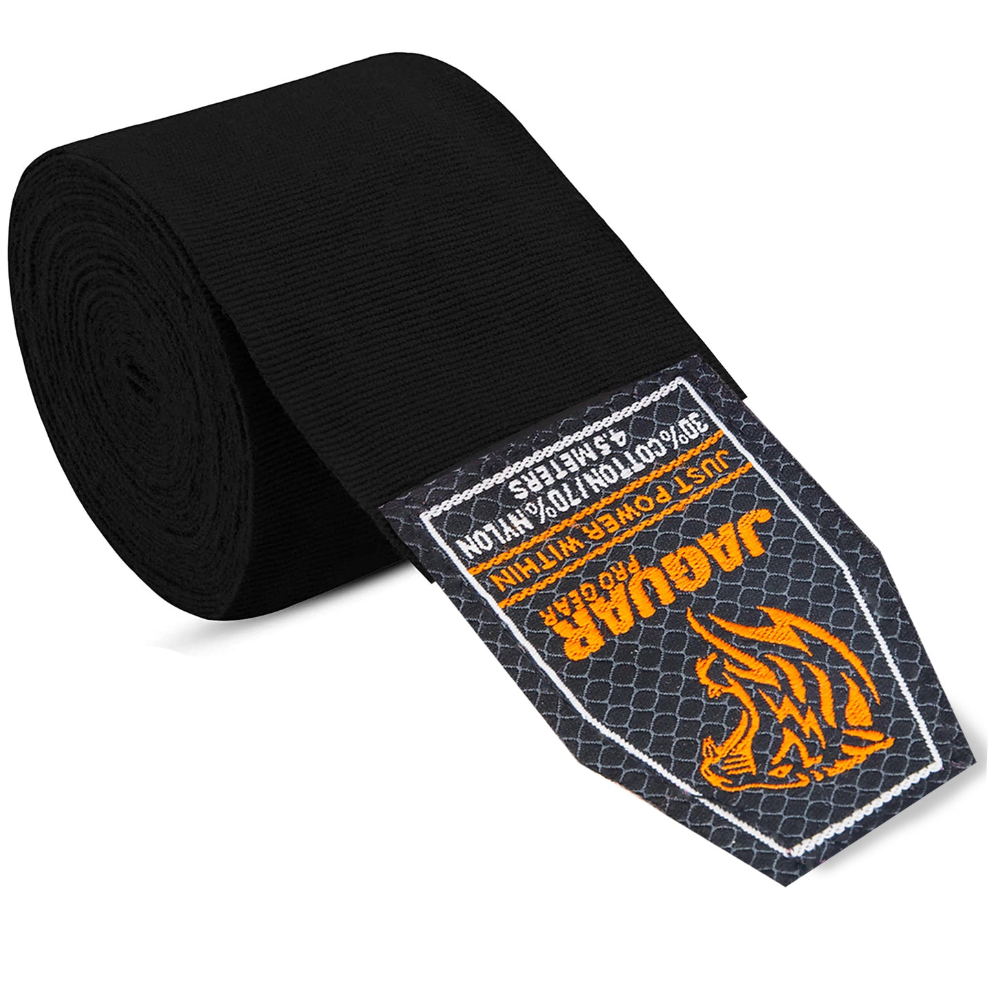 Jaguar Pro Gear - Pro Colored Hand Wraps 185 Inches Pure Cotton with Thumb Loop for Boxing MMA Muay Thai Inner Layer