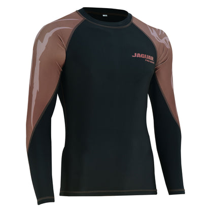 Jaguar Pro Gear - Elite MMA Ranked Rash Guard Sublimated Full Sleeves Inner Layer For Mixed Martial Arts