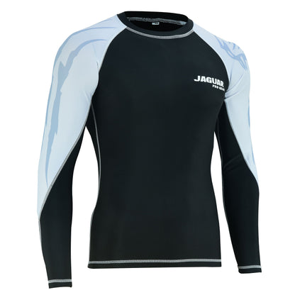 Jaguar Pro Gear - Elite MMA Ranked Rash Guard Sublimated Full Sleeves Inner Layer For Mixed Martial Arts