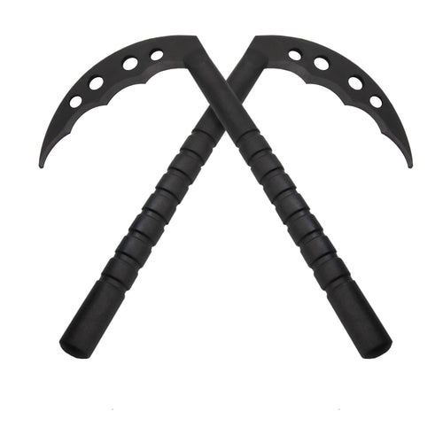 Jaguar PRO Gear - Polypropylene Hard Solid Flexible Plastic Training Kama Black Small & Large