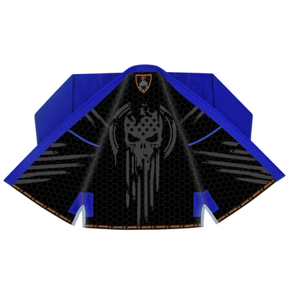 Jaguar Pro Gear – Elvira Skull Inner Sublimated - Pro Brazilian Jiu Jitsu BJJ Kimono Gi Uniform Unisex Pure Cotton