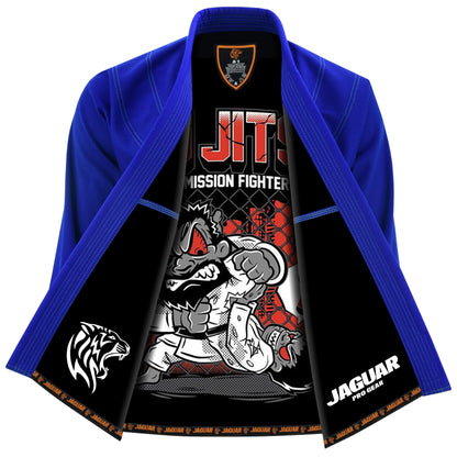 Jaguar Pro Gear – Submission Fighters Inner Sublimated - Pro Brazilian Jiu Jitsu BJJ Kimono Gi Uniform Unisex