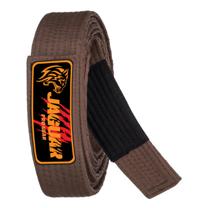 Jaguar Pro Gear - Brazilian Jiu Jitsu Belts Deluxe Version 100% Cotton 9 Stitches Heavy Duty