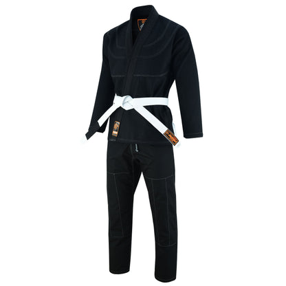 Jaguar Regular Black - Brazilian Jiu Jitsu BJJ Kimono Uniform Gi - Kids Adult Unisex