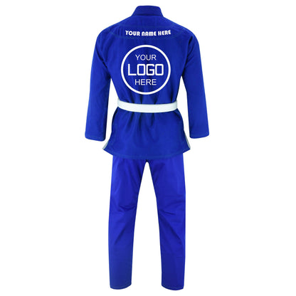 Jaguar Regular Blue - Custom Name and Logo Brazilian Jiu Jitsu BJJ Gi