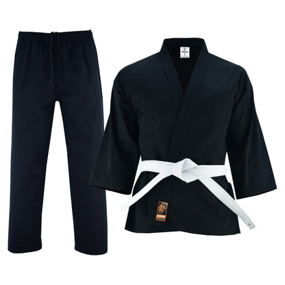 Elite Middle Weight Karate Uniform WKF Compliant - Kids Adults Karate Gi - (Belt Included)