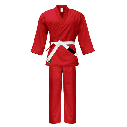 Jaguar Colored Karate Uniform WKF Compliant - Light Weight Kids Adults Karate Gi - (Belt Included)