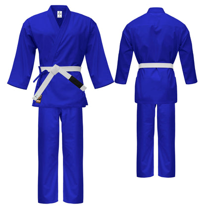 Jaguar Colored Karate Uniform WKF Compliant - Light Weight Kids Adults Karate Gi - (Belt Included)