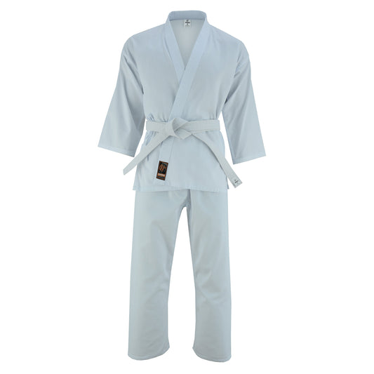 Elite Middle Weight Karate Uniform 10oz WKF Compliant - Kids Adults Karate Gi - (Belt Included)