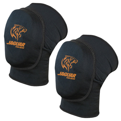 Jaguar Pro Gear - Midnight Knee Pad Pair For Boxing MMA Muay Thai And General Use Kids Adults Unisex