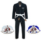 Jaguar Pro Gear – Custom Name And Logo Vintage Samurai katana Inner Sublimated - Pro Brazilian Jiu Jitsu BJJ Kimono Gi