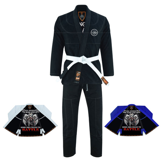 Jaguar Pro Gear - Custom Name And Logo Called to Battle Inner Sublimated - Pro Brazilian Jiu Jitsu BJJ Kimono Gi Uniform