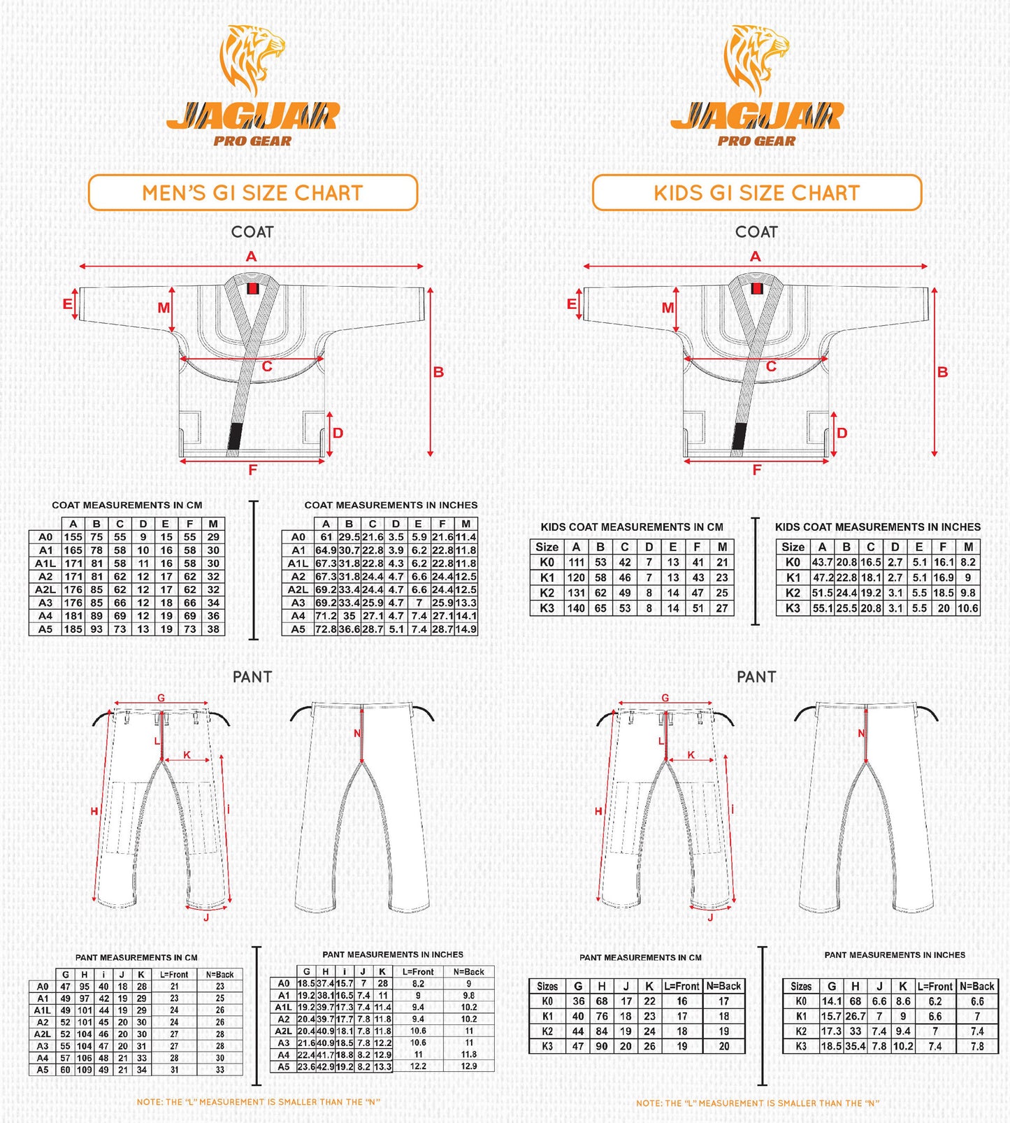Jaguar Pro Gear – Samurai Returns Inner Sublimated - Pro Brazilian Jiu Jitsu BJJ Kimono Gi Uniform Unisex