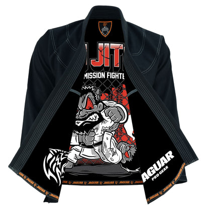 Jaguar Pro Gear – Submission Fighters Inner Sublimated - Pro Brazilian Jiu Jitsu BJJ Kimono Gi Uniform Unisex