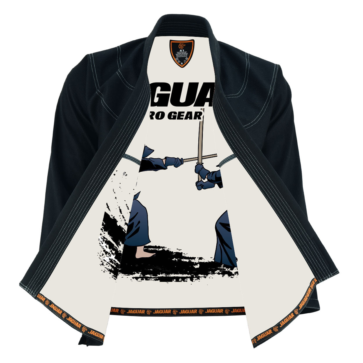 Jaguar Pro Gear – Kendo Fighters Inner Sublimated - Pro Brazilian Jiu Jitsu BJJ Kimono Gi Uniform Unisex Pure Cotton