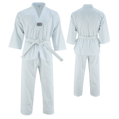 Jaguar 2022 - Regular Taekwondo Gi Uniform Set 8oz Ultra Light TKD Suit With Belt For Kids Adults Unisex