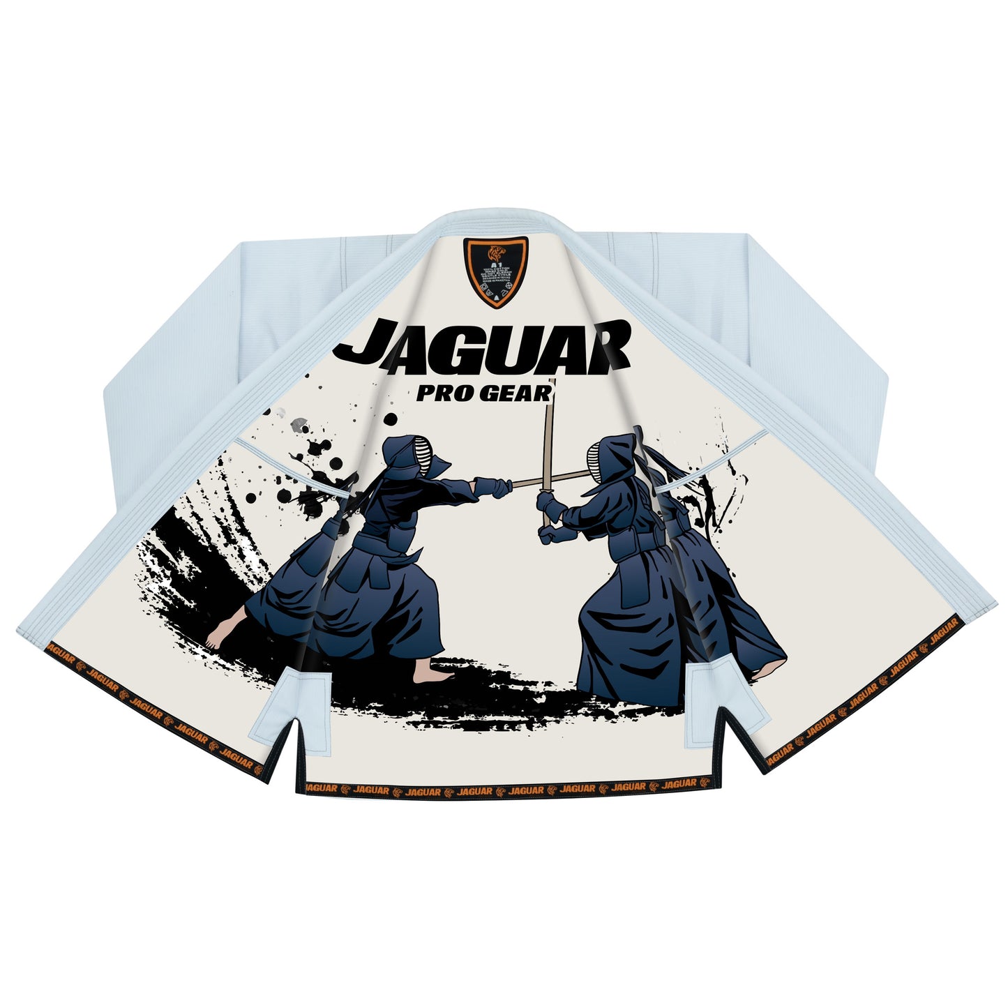 Jaguar Pro Gear – Kendo Fighters Inner Sublimated - Pro Brazilian Jiu Jitsu BJJ Kimono Gi Uniform Unisex Pure Cotton