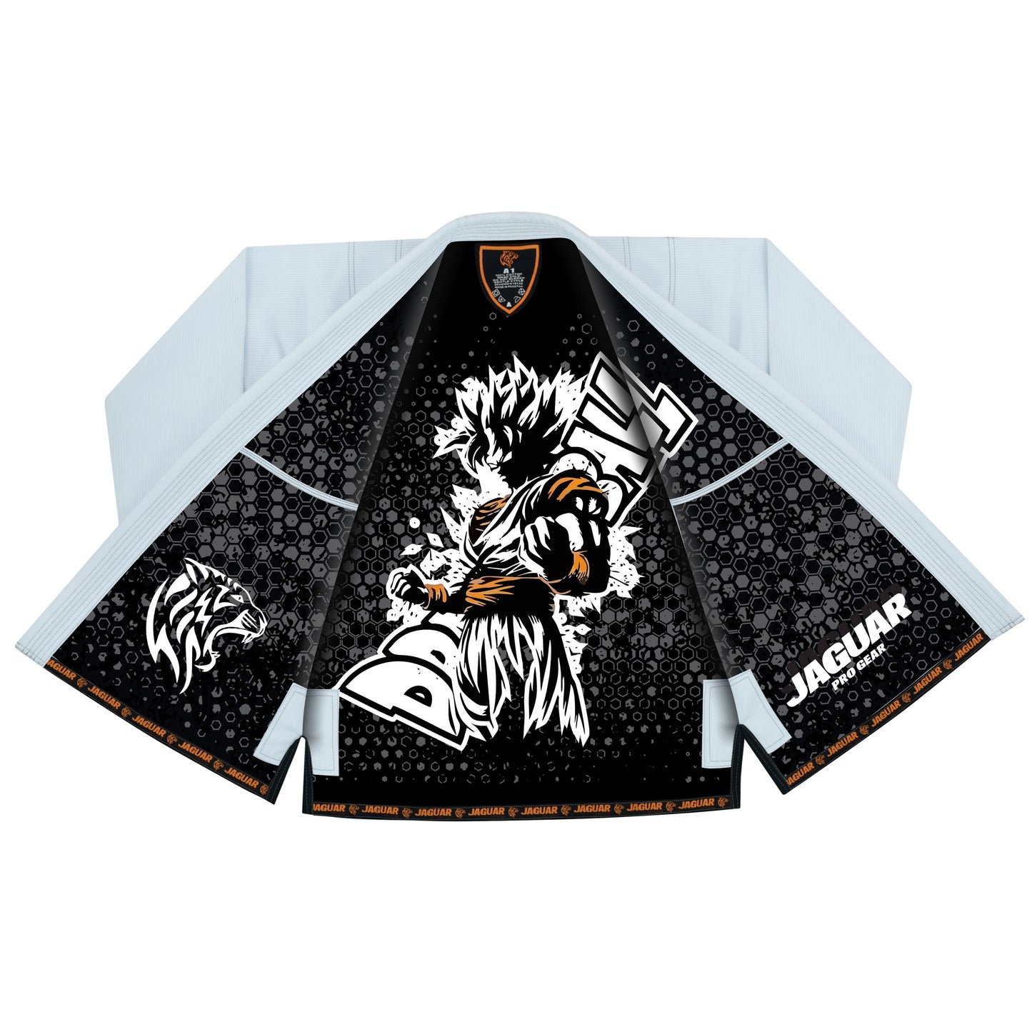 Jaguar Pro Gear – Splatter Inner Sublimated - Pro Brazilian Jiu Jitsu BJJ Kimono Gi Uniform Unisex