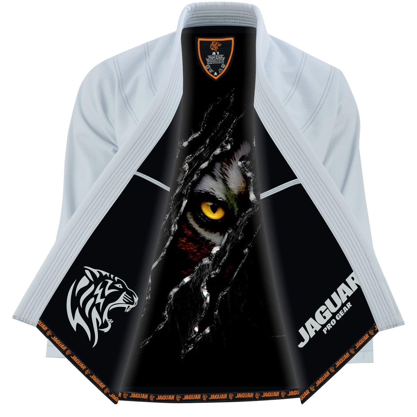 Jaguar Pro Gear – Black Panther Inner Sublimated - Pro Brazilian Jiu Jitsu BJJ Kimono Gi Uniform Unisex