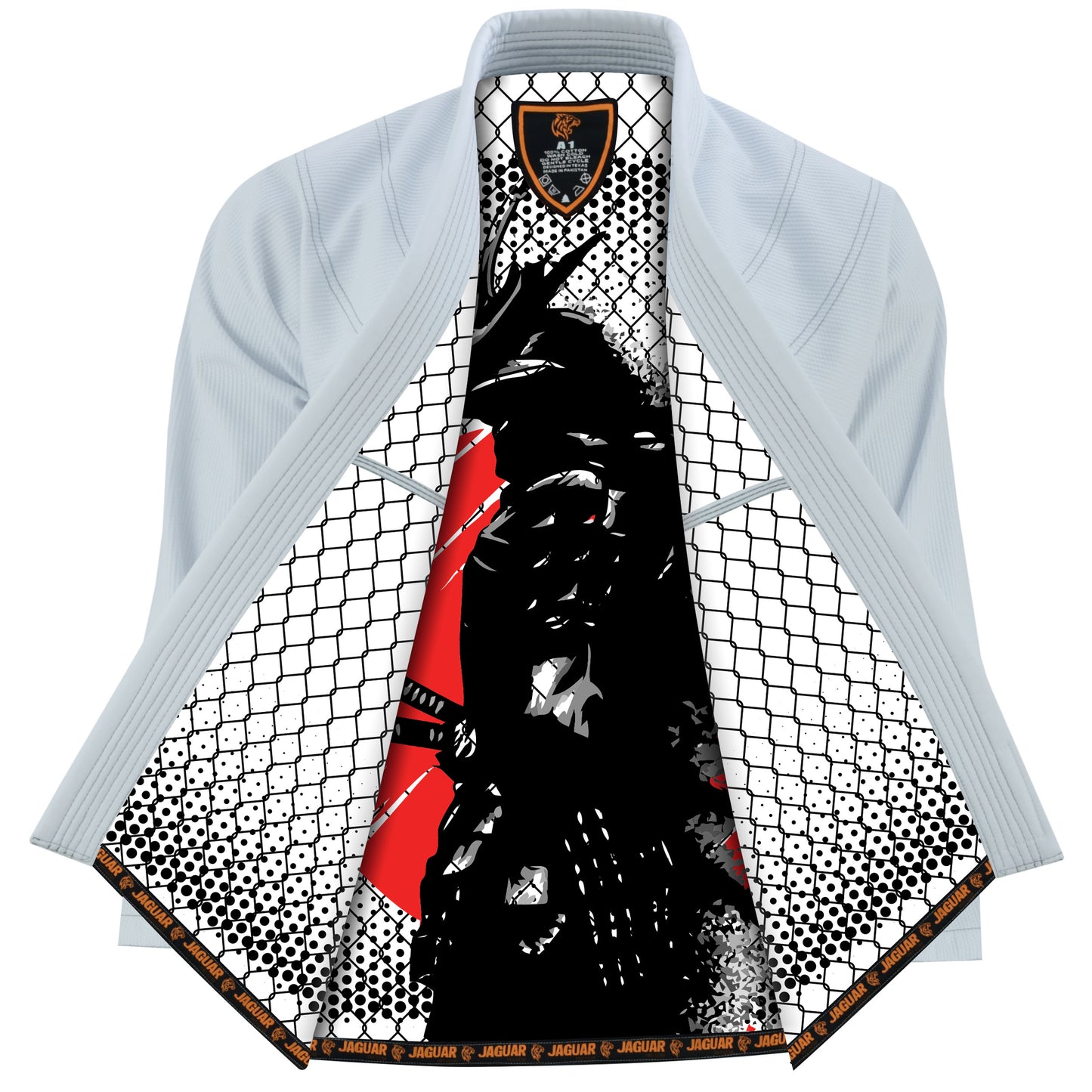 Jaguar Pro Gear – Way of the Warrior Inner Sublimated - Pro Brazilian Jiu Jitsu BJJ Kimono Gi Uniform Unisex