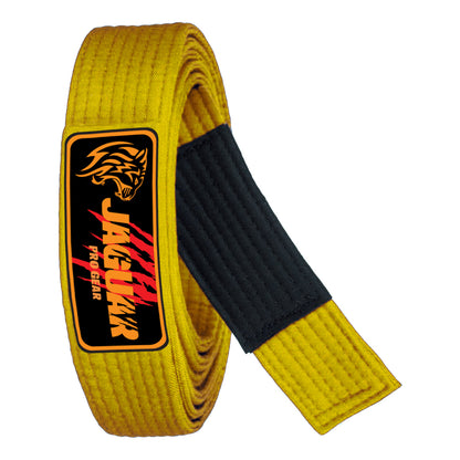 Jaguar Pro Gear - Brazilian Jiu Jitsu Belts Deluxe Version 100% Cotton 9 Stitches Heavy Duty